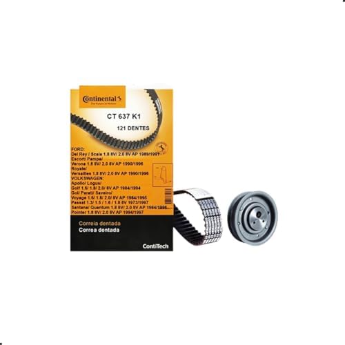Kit Correia Dentada + Tensor Compatível com Santana ap Gol ap 1.8...