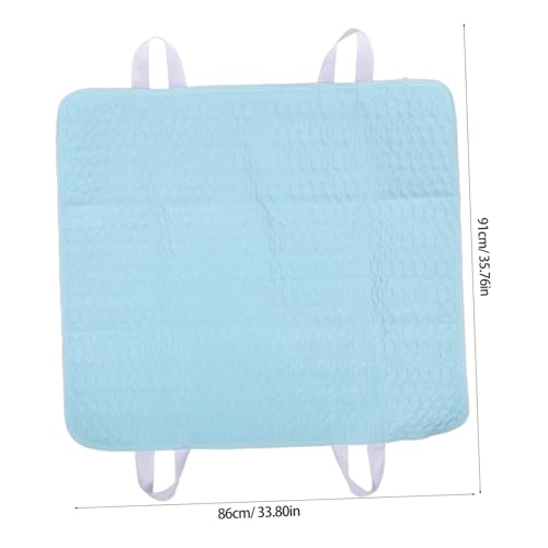 Protector de cama reutilizable BESTYASH impermeable con asas para mayores 3