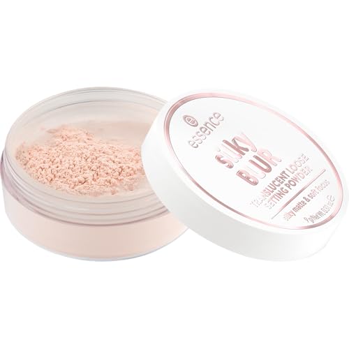 essence | Silky Blur Translucent Loose Setting Powder | Mattifying & Blurring Effect | Lightweight, Smooth Finish | No Flashback | Vegan & Cruelty Free (10)