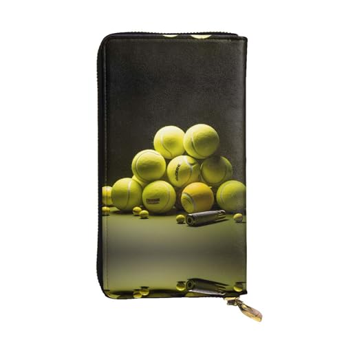 Portefeuille cuir tennis 19,1x10,4 cm avec porte-cartes de crédit long de voyage