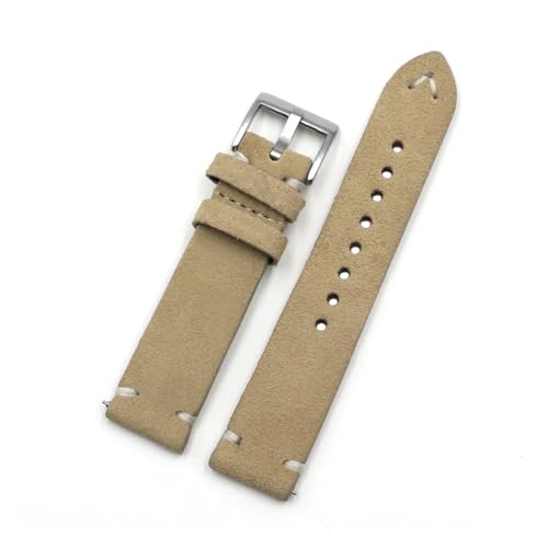 Bracelet de montre vintage en daim fait main pour sublimer votre garde-temps