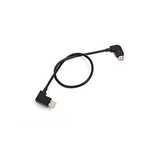 Cabo Otg Usb-C para Controle Drone Dji Mavic Pro Mavic Air e Spark