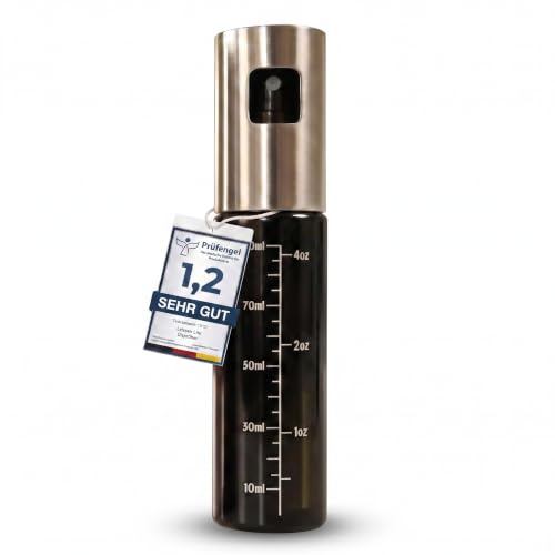 Leisure Life® | NEUEINFÜHRUNG | Hochwertiger Ölsprüher | schwarzes UV-Schutz Glas & vollmantel Edelstahl… – Ansicht 1