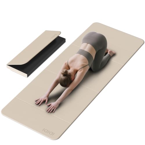 Foldable Yoga Mat Extra Large Wide 74"×31.5"