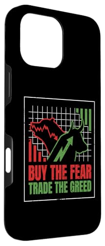 31MmGdM8ZVL. SL500  - Buy Fear Trade Greed Bear Bull Stock Market Forex Trading Case for iPhone 16 Pro Max