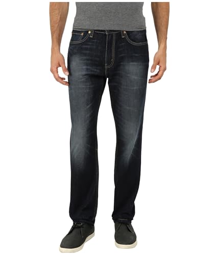 Image of Levi's Men's Big and Tall 541 Athletic Fit Stretch Jean, Cholla Black Overdye - All Seasons Tech, 58W x 30L