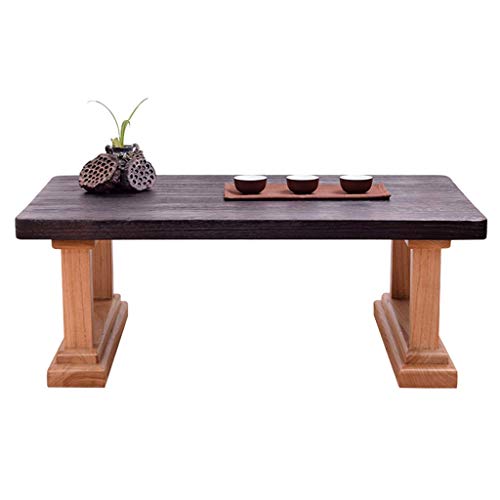 Mesa de café rectangular pequeña para resolver la falta de espacio en balcones 2