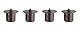 kwb Markierspitzen, Ø = 8 mm, Länge = 10 mm, zentrierspitzen, Dübelhilfe, Dübelsetzer