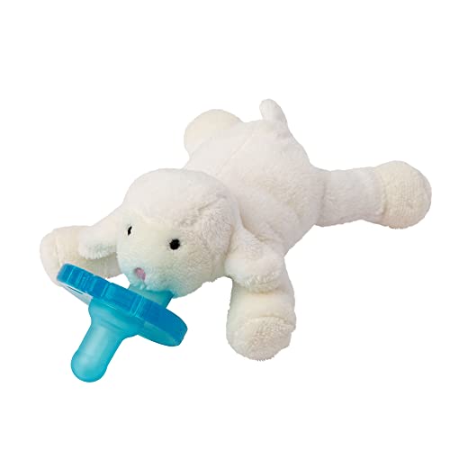 WubbaNub Infant Pacifier - Lamb - Thumbnail 3