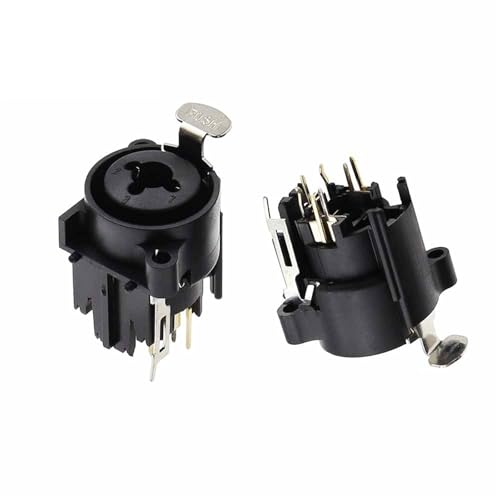 Prise femelle XLR 3 broches montage sur panneau idéal pour studio et scène