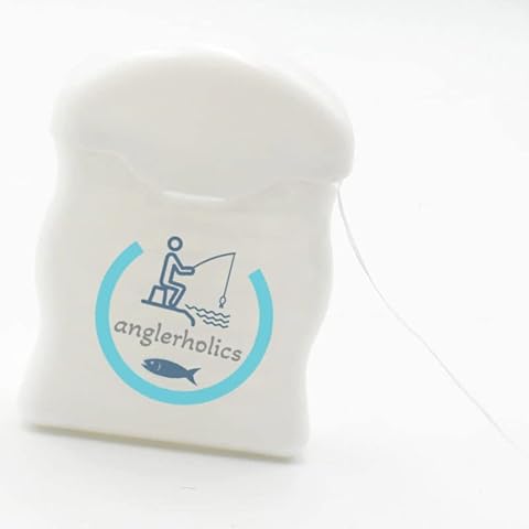 anglerholics Strong Bait Floss For Carp Coarse Fishing Boilies Terminal Tackle 50m Unscented Cover
