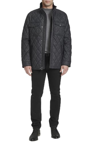 Cole Haan Mens Print Casual Formal Jacket