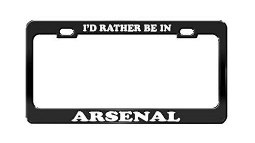 Liz66Ward Divertente targa telaio I' d Rather be