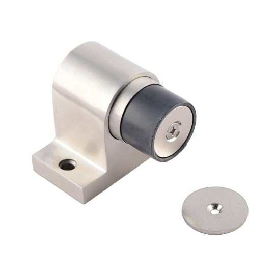Butoir Au Sol Magnétique "KLOSE besser" pour Porte Lourde.Tout Inox 304 dans la Masse.