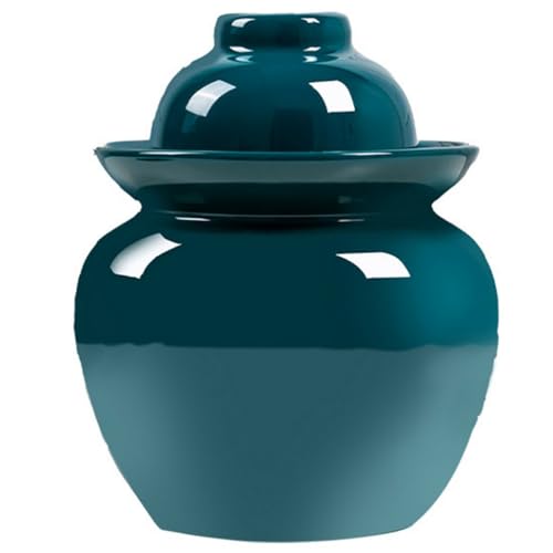 Jarra Cerámica China 1.5L para Encurtidos y Fermentación