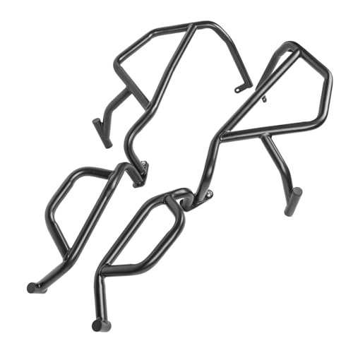 Crash bar CFMOTO 450MT 2024 protection moteur supérieure et inférieure noire