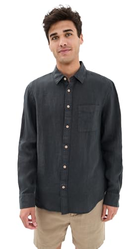 Faherty Men's Laguna Linen Shirt