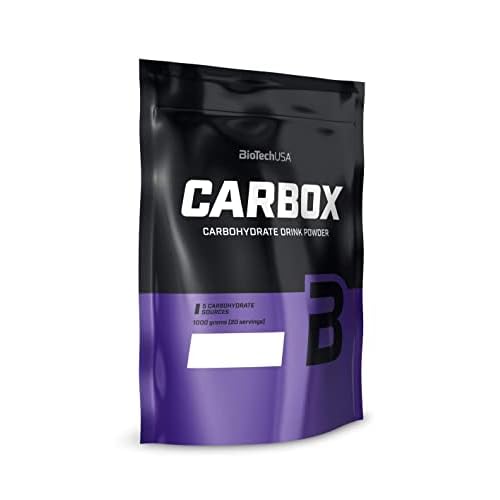 BioTechUSA Carbox | Complejo de Carbohidratos | Mejora de la Energía Pre, Intra y Post-Entrenamiento, 1 kg, Limón