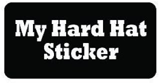 3pcs My Hard Hat Sticker Vinyl Decal Sticker