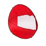 Fnacuody Kayak Wind Sail Folding Wind Sail with Clear Window for Kayaks & Inflatable Canoes Lightweight(Color 3)