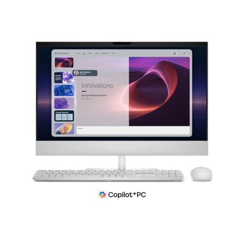 Image of Dell 24 Touchscreen All-in-One Desktop, Intel Ultra 7, 32GB RAM, 2TB SSD