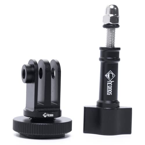 Tornillo de trípode CNC Chronos para evitar holguras en el flash de la DSLR