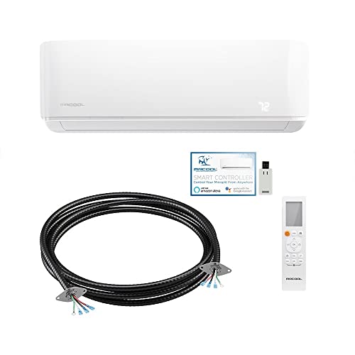 MRCOOL DIY 12k BTU 22 SEER Ductless Mini Split AC & Heat Pump 4th Generation - Energy Star 115v with Line Set Cover & 1 YR Labor Warranty - Thumbnail 6