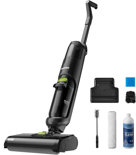 Eureka NEW400 Gen2 Aspirateur Laveur sans Fil Léger Sec et Humide, Autonettoyant, Réservoir d'eau...