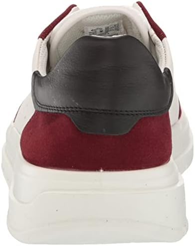 ECCO Men's Soft X Retro Sneaker, Syrah/White/Black, 9-9.5 | Image 2