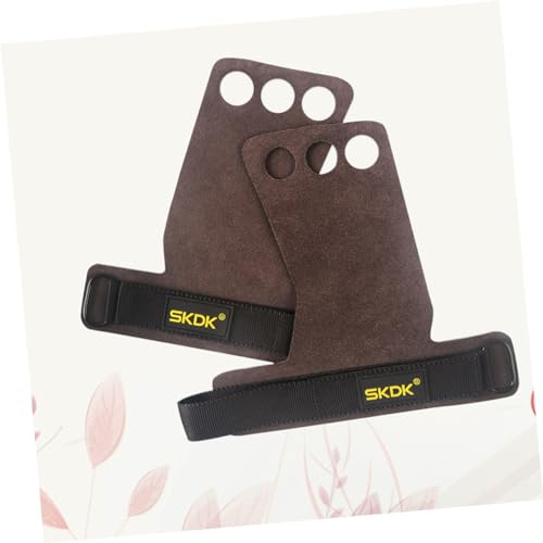 COOLHIYA Par cinto de segurança para levantamento de peso cinta de cuidado de palma luvas de fitness