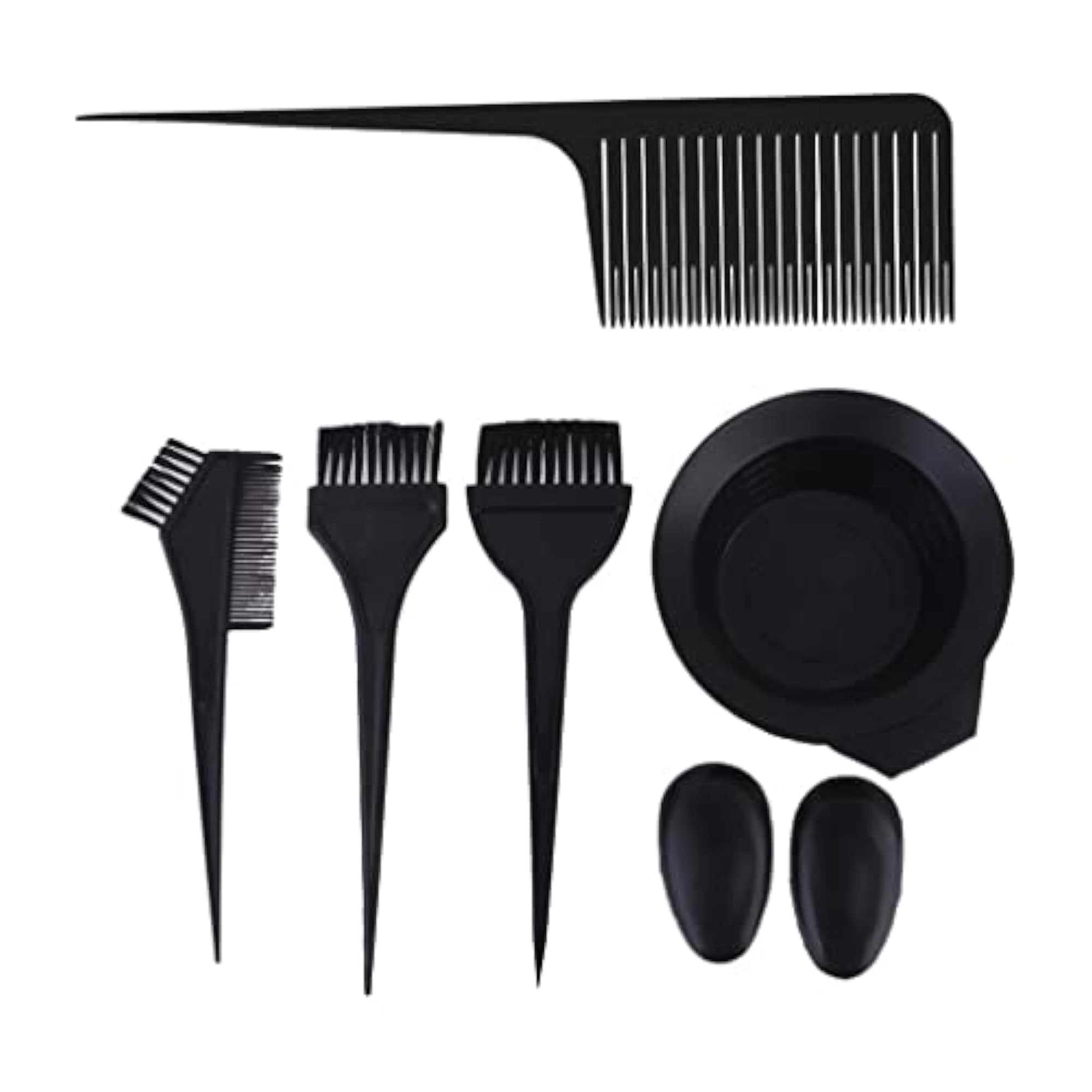 Hair Color Dye Bowl Comb Brush Set