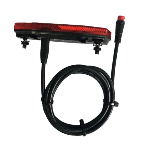 Feu arrière LED pour vélo électrique 36V 48V : sécurité optimale avec stop et indicateurs étanches