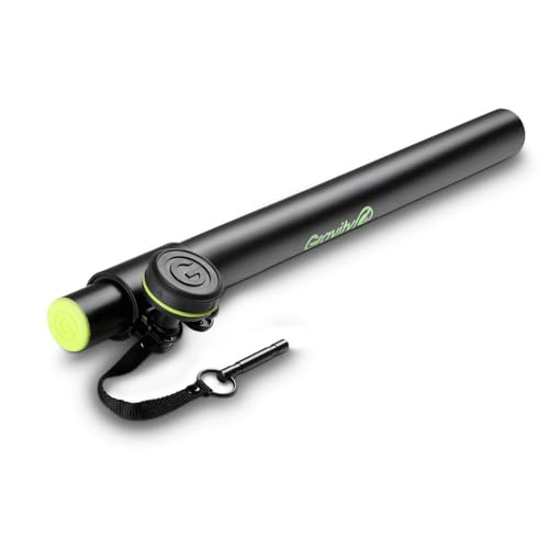 Gravity SP 3332 B - Distanzrohr 35 mm auf 35 mm, 1400 mm, Länge von 82 bis 140 cm verstellbar, schwarz