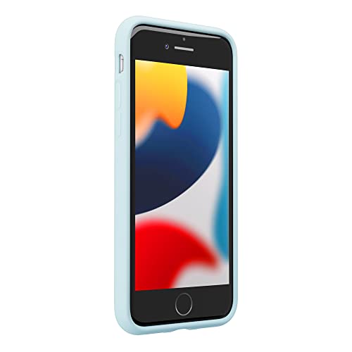 PG-22MBP06BL Slim Silicone Bumper for iPhone SE (3rd and 2nd Generation) / 8/7, Blue