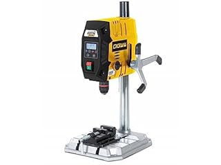 FEMI JOB LINE FM-DIGIMAX13 - Trapano a Colonna Digitale 13mm - Motore 720W - Velocità Elettronica 220-2550rpm - Laser Classe 2 - Tavolo 340x300mm - Include Morsa