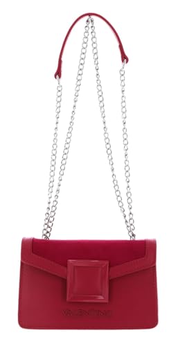 Valentino Tasso Satchel Magenta avec bandoulière et rangement optimisé