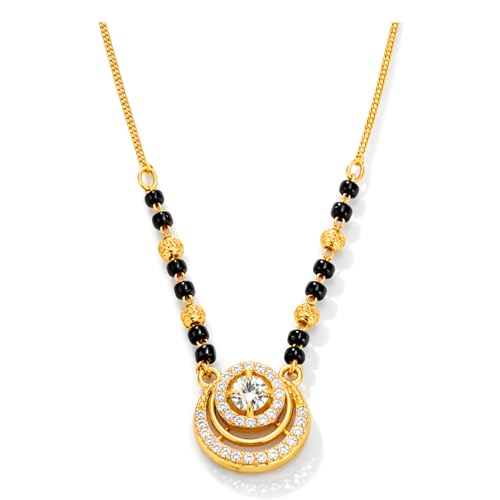 Image of 1 Gram Gold Plated Mangalsutra for Women Stylish Gift for Wife Daily Wear