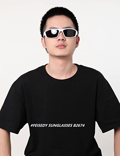 FEISEDY Classic Men Polarized Sports Sunglasses Night Driving Yellow Lenses Cycling Fishing Driving Glasses B26744