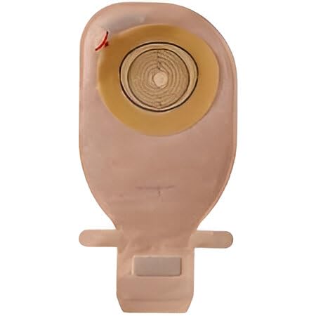 MED 17503 Free Single Piece Transparent Ostomy bag for urine/stool collection (Pack of 5)