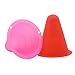 Anenog Soccer Cones for Training 60 Pieces Marking Training Road Cone Roller Skating Pile Durable Skates Roadblock Portable Football Training Obstacle Props(Green)