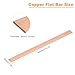 uxcell Copper Flat Bar, 0.12