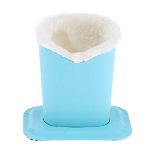 Preisvergleich Produktbild Fenteer Brillenhalter Brillenständer Schutzhülle Plüsch Gefütterte Schreibtisch Organizer für Brillen oder Stifte