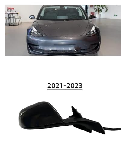 Rétroviseur voiture cassé pour Tesla Model 3 ? Remplacement gauche rouge - 2