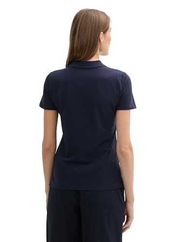 Polo Tom Tailor de mujer con cuello clásico y corte entallado 3