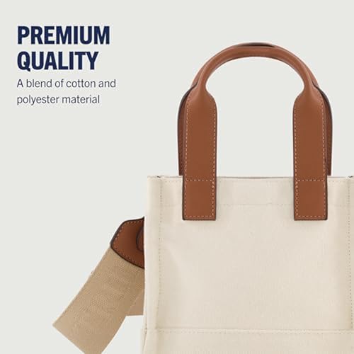 Image of True Religion Tote Bag, Women's Mini Travel Shoulder Bag with Adjustable Strap