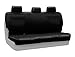 Coverking Rear Solid Bench Custom Fit Seat Cover for Select Ram 2500 Models - Rhinohide (Black)