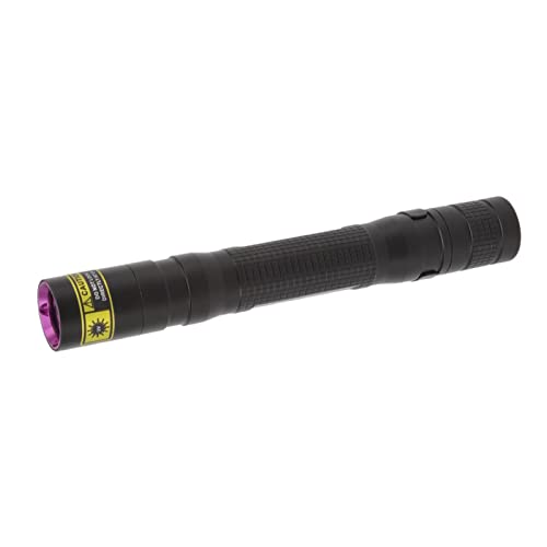 Wakects Linterna UV Linterna de Luz Negra de Aleación de Aluminio Luz de Bolígrafo de 365 Nm con Control de Clip y Botón para Detección de Manchas de Orina de Mascotas Comprobación de Dinero