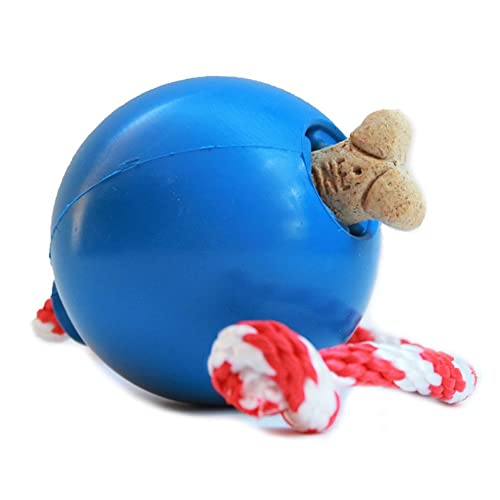 Sodapup Usa-K9 Cherry Bomb – Durable Dog Tug Toy, Treat Dispenser, Chew Toy Made In Usa From Non-Toxic, Pet Safe, Food Safe Natural Rubber Material For Bonding, Exercise, Training & More #TOP1