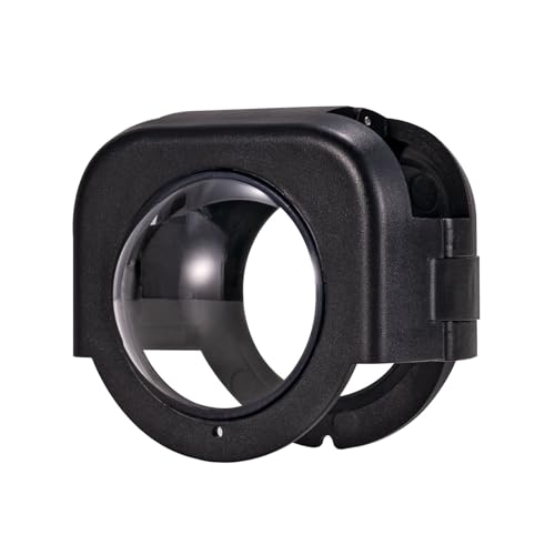 Protector de lente antiarañazos para cámara 360 con cristal óptico