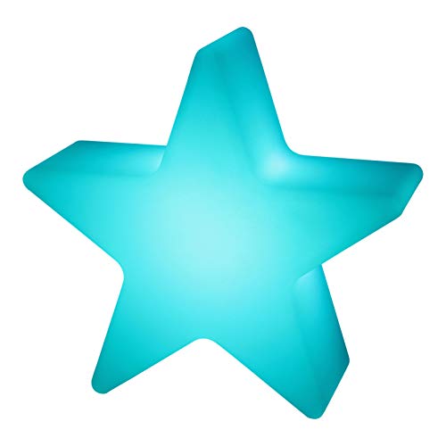 PK Green Lampadaire avec télécommande | Lumière sans fil d'humeur d'étoile de 60cm LED| Lampe rechargeable RGB | Grande lumière décorative libre réglable de Dimmable | Jouet lumineux sensoriel